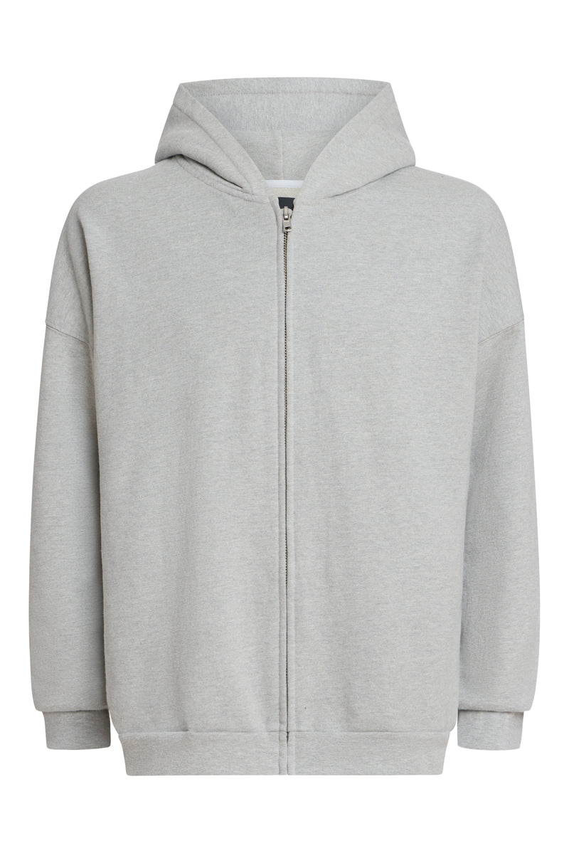 Grey Zipper