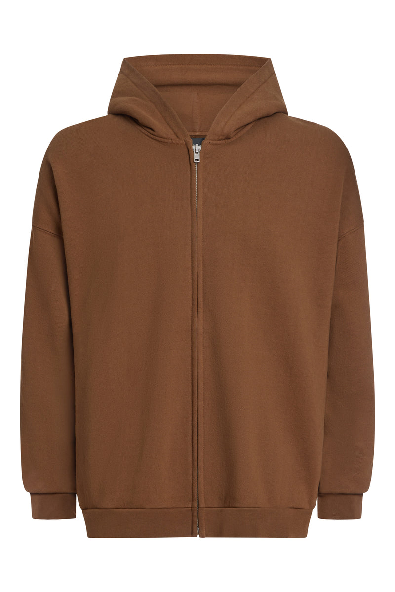 Brown Zipper
